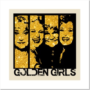 golden-girls-gold Posters and Art